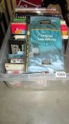 A large box of music books etc., including guitar tuition.