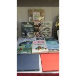 A good lot of angling books.
