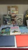 A good lot of angling books.