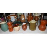 A large quantity of pottery including Denby, Chris Aston, Royal Worcester, Honiton etc,