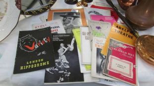 A quantity of vintage theatre programmes including Streatham Hill, London Hippodrome,