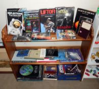 A quantity of space and astronomy related books