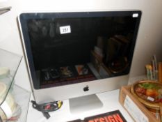 An Apple Imac 20"computer Core 2 duo 2GB Ram 250GB HDD, DVD, in working condition,