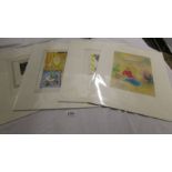 Collection of 4 lithographic prints Pablo Picasso (1881-1973) plate signed 'Expostion Peinture