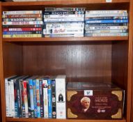 A collection of dvds including Inspector Morse complete case files etc.