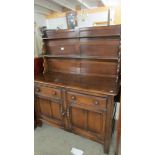 A small oak dresser.