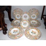 A Wedgwood 20 piece Garden Maze part dinner set ****Condition report**** 6 dinner