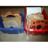 A large collection of 78 rpm records including Ruby Murray, Harry Belafonte etc, well over 100,