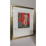 Henri Matisse (1869-1954) lithographic print Editions De La Revue Verve of a female nude entitled