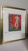 Henri Matisse (1869-1954) lithographic print Editions De La Revue Verve of a female nude entitled