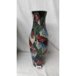 A Moorcroft large vase, 40 cm high, California Butterfly pattern, limited edition 11/30,