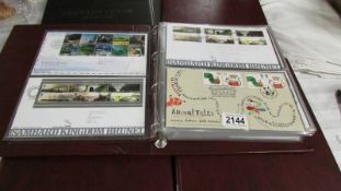 A large collection of first day covers in 5 albums.