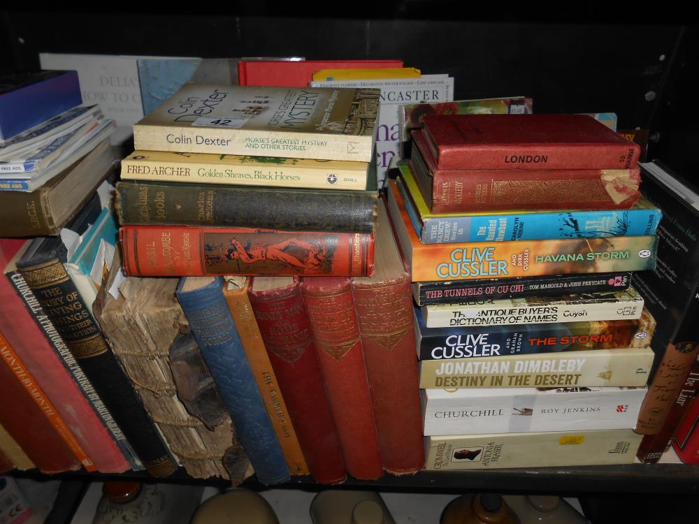 A shelf full of books on many subjects (annuals, - Image 3 of 5