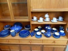 A quantity of Denby dinnerware and other dinner ware,