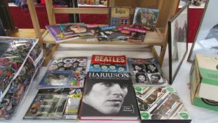 A mixed lot of Beatles memorabilia including a rare 4 cassette boxed set,