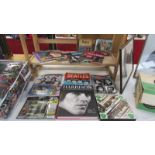 A mixed lot of Beatles memorabilia including a rare 4 cassette boxed set,