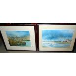 2 John Emerson limited edition prints signed by artist,