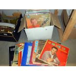 A large lot of LP records, Jim Reeves, Glen Miller, Frank Sinatra, The Seekers etc.