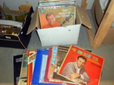 A large lot of LP records, Jim Reeves, Glen Miller, Frank Sinatra, The Seekers etc.