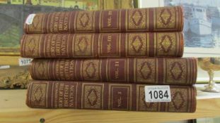 Volumes 1 - 4 'Hutchinson's History of the British Nation'.