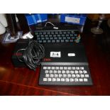 A ZX Spectrum 48K with power supply & a ZX81 ****Condition report**** Not tested.