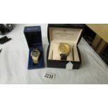 2 boxed wrist watches including Sekonda and one marked Patek Philippe.