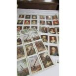 27 Players Kings and Queens of England cigarette cards circa 1935, 12 Players artillery in action,