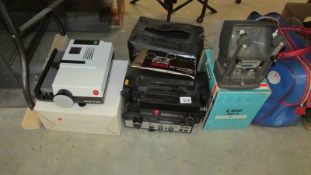 A Leica P150 slide projector,