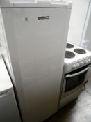 A tall Beko freezer, frost free,