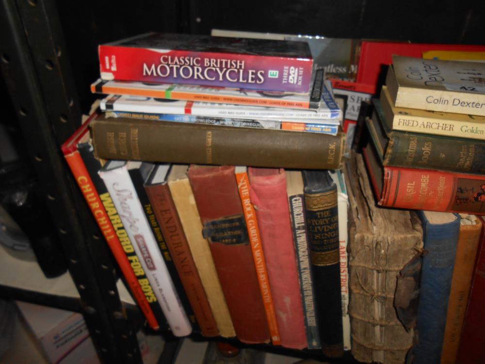 A shelf full of books on many subjects (annuals, - Image 2 of 5