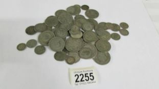 Approximately 400 grams of pre 1947 coins.