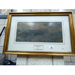 A gilt framed print 'Blaenavon' by William Gidwell