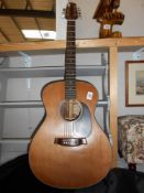 A Walden Natura GS70TB classical guitar and soft case - collect only