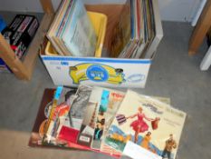 A selection of LP records Donny Osmond, Sound of Music, Evita, Montvani etc.