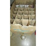 46 wine glasses, all in good condition, collect only.