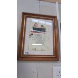 A framed and glazed bathroom ditty by Mabel Lucie Attwell, 40 x 32 cm.