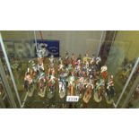 27 Del Prado cavalry of the Napoleonic wars model soldiers on horseback.