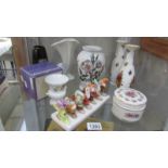 A mixed lot of miscellaneous ceramics including Portmerion, Wedgwood,