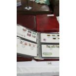 A quantity of first day covers in 4 albums.