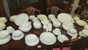 Approximately 90 pieces of Lelfmann Weiden Bavarian tea and dinner ware including Tureens, platters,