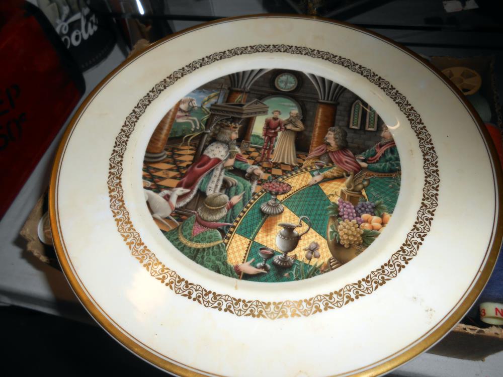 6 boxed Royal Worcester 'The King Arthur' plates and 6 unboxed (these 6 need cleaning) - Image 11 of 14