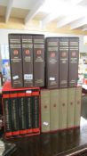 Three sets of Folio Society published books - Winston S Churchill, History of the Second World War,