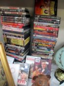 A quantity of DVDs including Indian examples