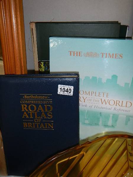 A quantity of road atlas's etc.