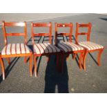 A set of quality dining chairs