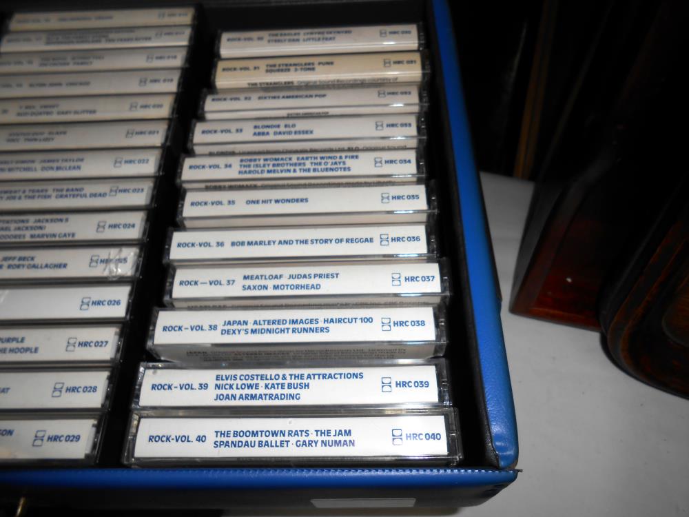 A case of cassette tapes & 1 empty case - Image 3 of 4