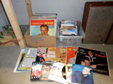 A selection of LP records including Roy Orbison, Jim Reeves, Elvis, Tom Jones, Tammy Wynettte etc,