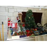 A good lot of Christmas decorations,