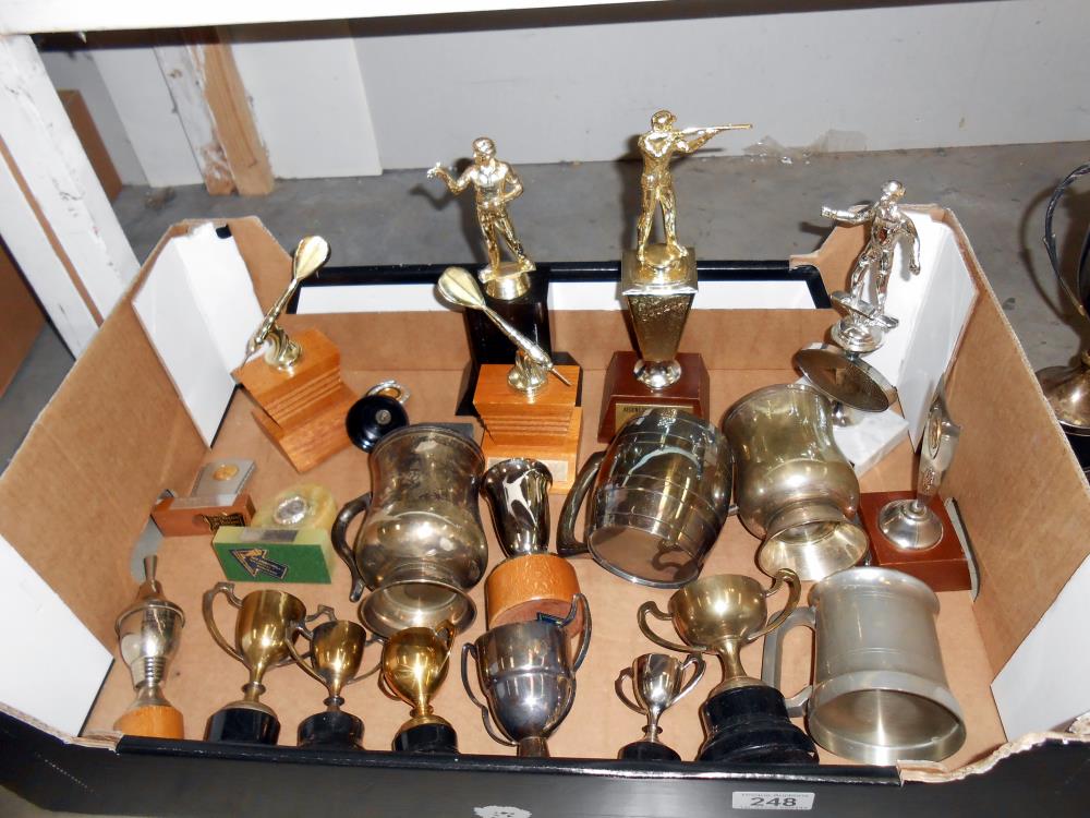 A quantity of silver plated trophies etc. - Image 2 of 3