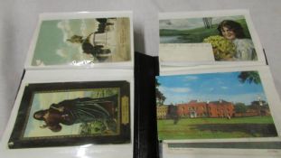 5 albums of mainly topographical postcards, various ages, approximately 300 cards.
